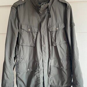 Charcoal Military Jacket by Woolrich